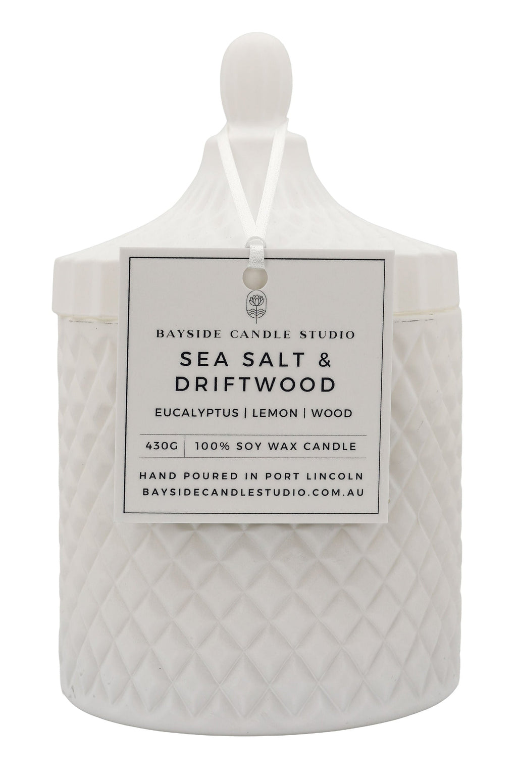 Sea Salt & Driftwood Soy Wax Candle 430g