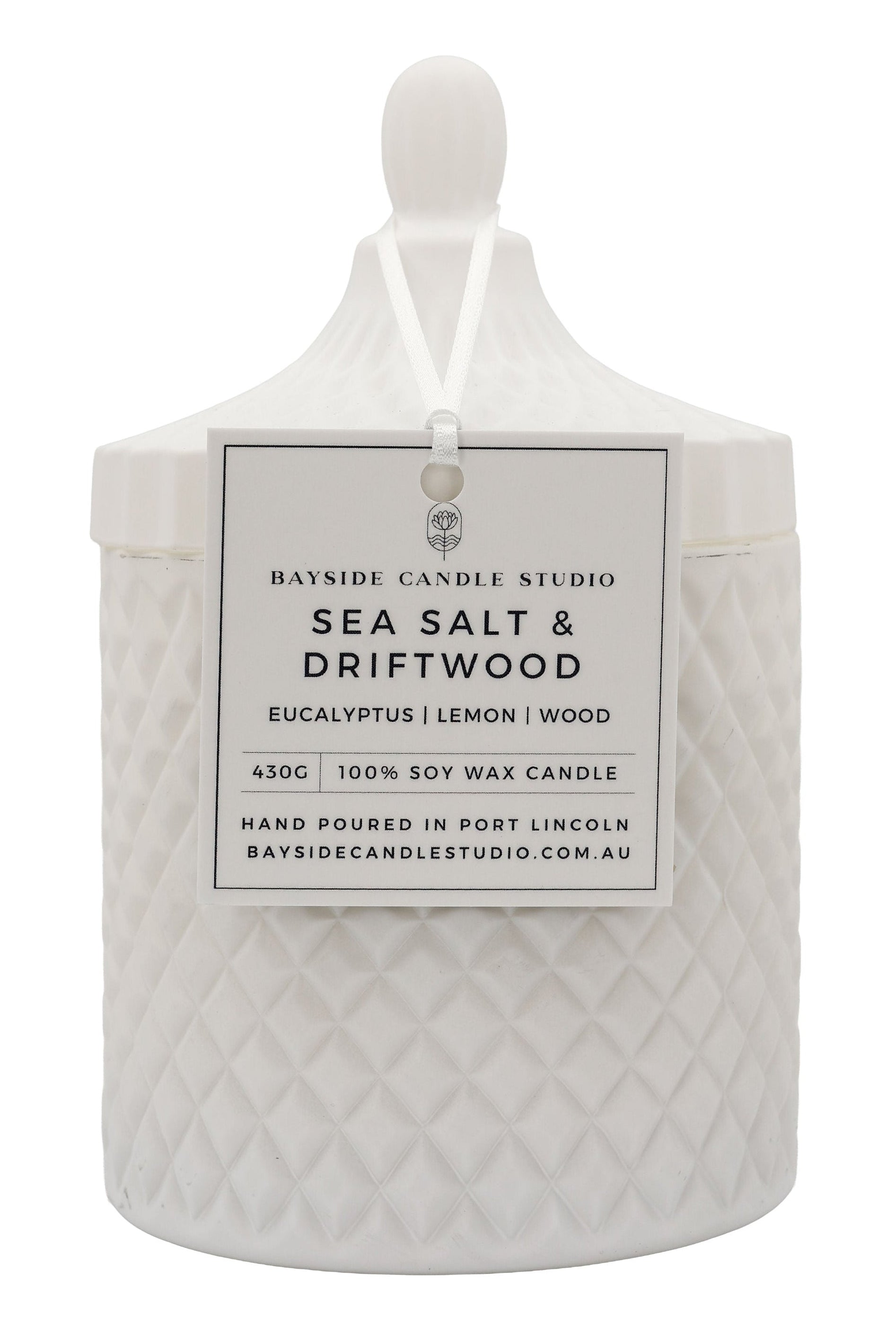 Sea Salt & Driftwood Soy Wax Candle 430g