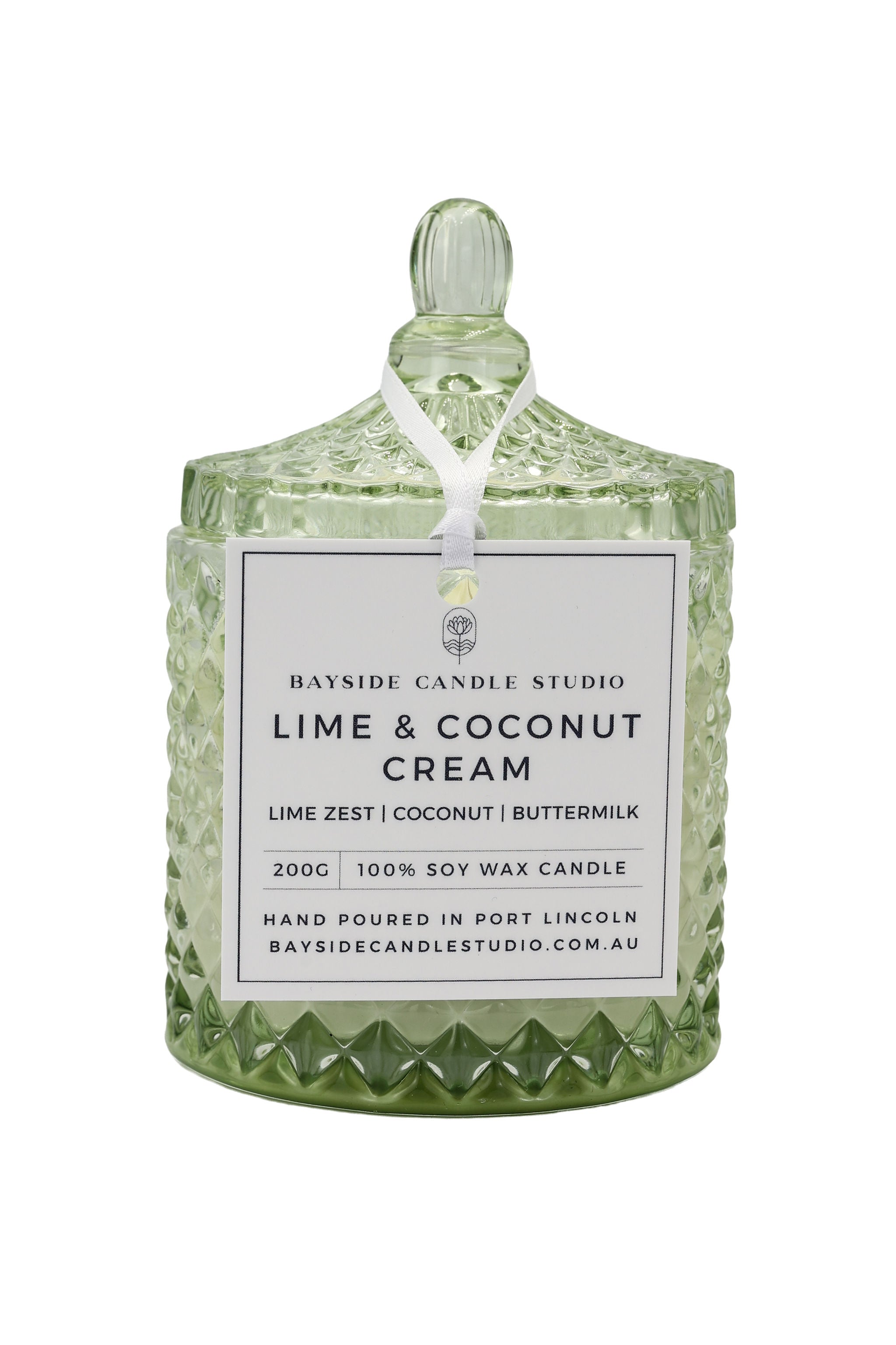 Lime & Coconut Cream Soy Wax Candle 200g