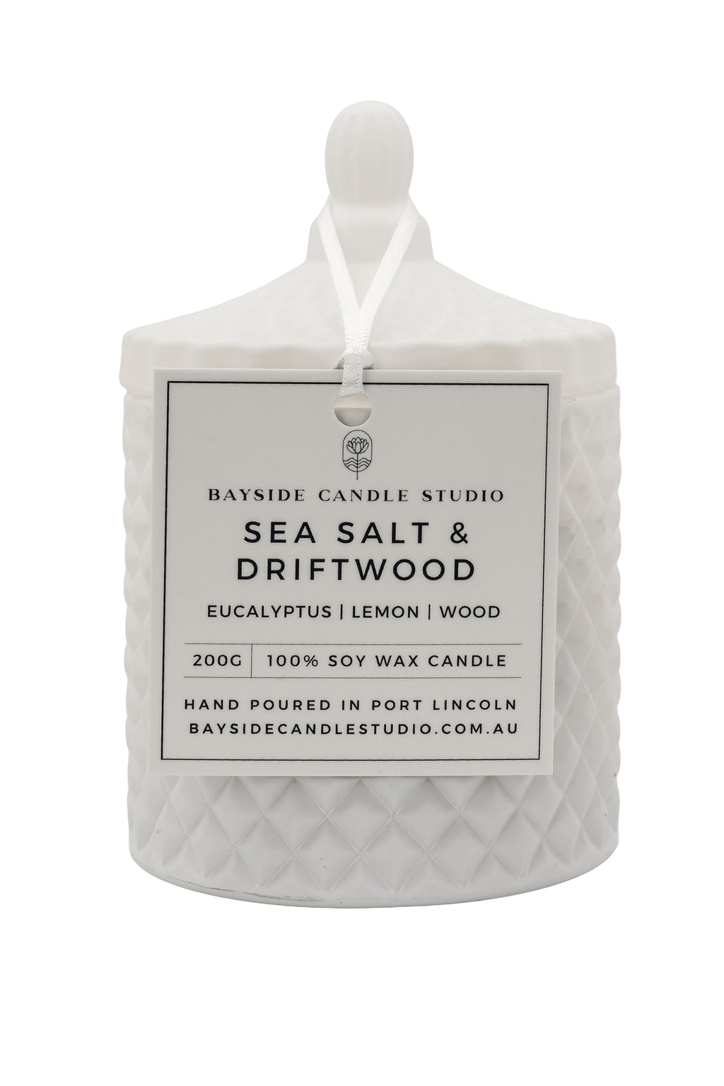 Sea Salt & Driftwood Soy Wax Candle 200g