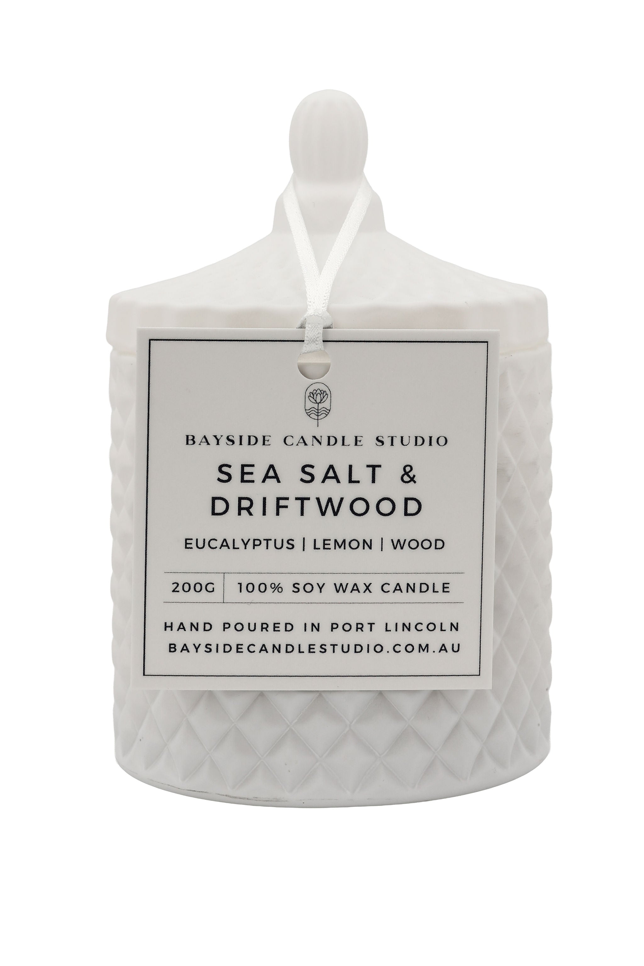 Sea Salt & Driftwood Soy Wax Candle 200g